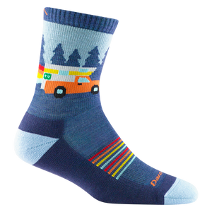 Darn Tough Kids Van Wild Micro Crew Lightweight Hiking Sock