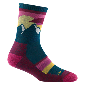 Darn Tough Women's Sunset Ledge Micro Crew Lightweight Hiking Sock