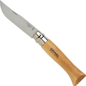 Opinel Stainless Steel Folding Pocket Knife No. 9