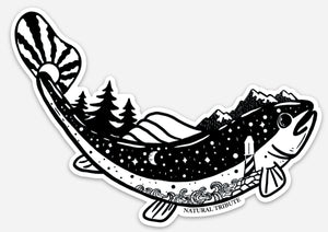 Nature Trout Sticker