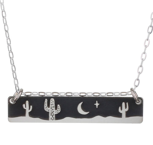 The Bearded Jeweler / Cactus Night Necklace