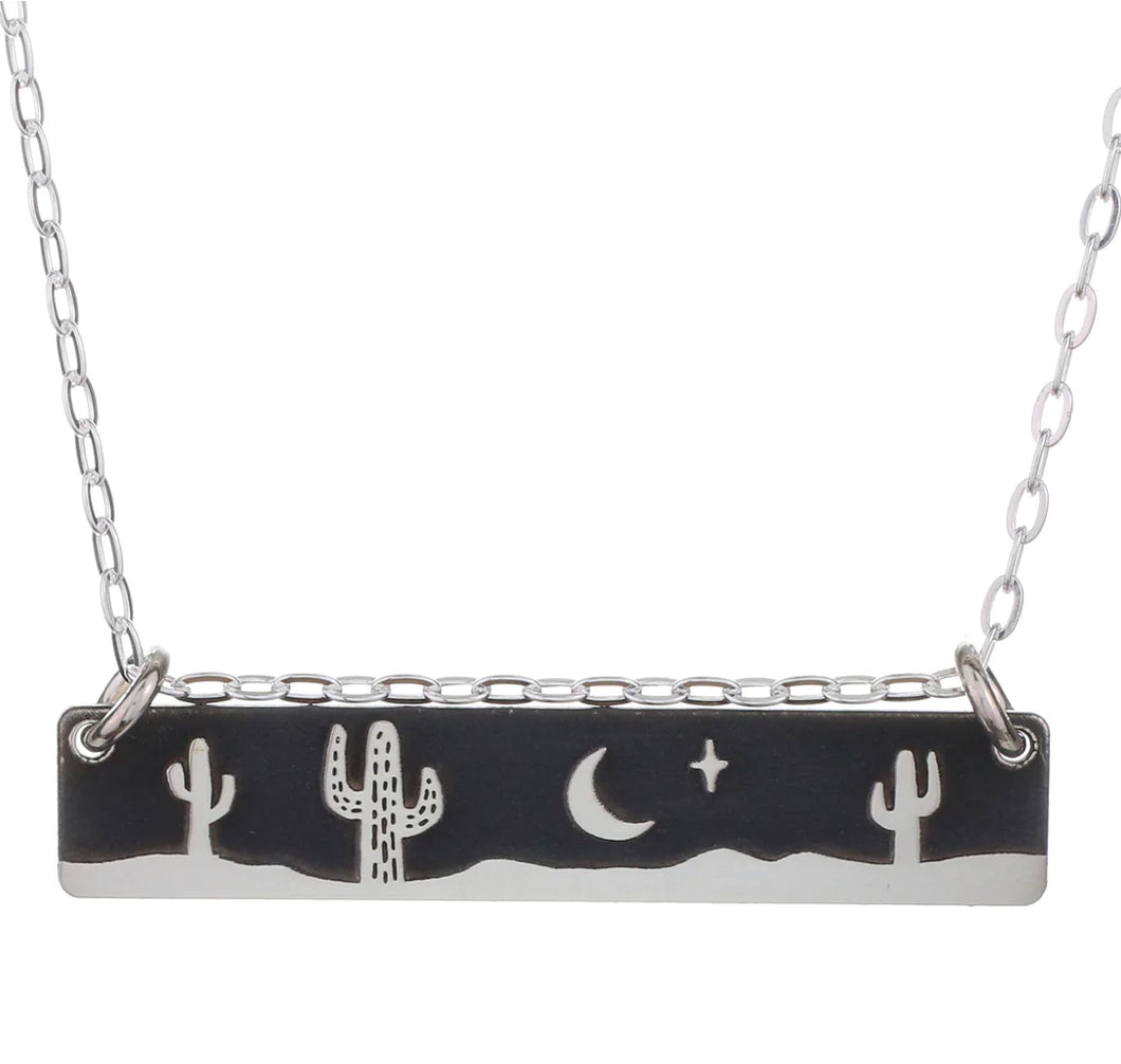 The Bearded Jeweler / Cactus Night Necklace