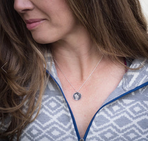 The Bearded Jeweler / Desert Night Round Necklace