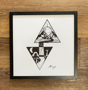 Natural Flow - 16x20 Art Print