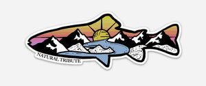 Trout Sticker