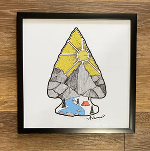 Arrowhead- 16x20 Art Print