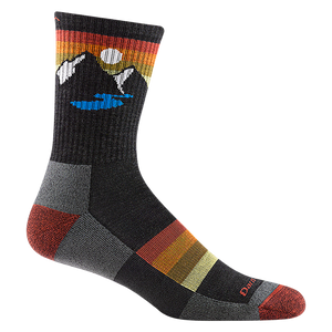 Darn Tough Men's Sunset Ridge Micro Crew Lightweight Hiking Sock