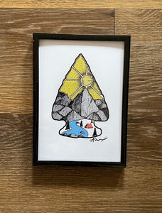“Arrowhead” 5x7 Art Print
