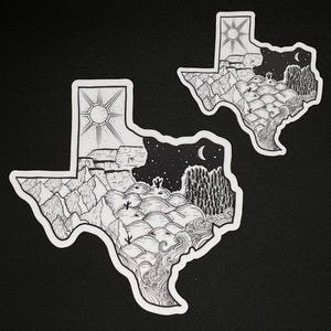 Texas series sticker