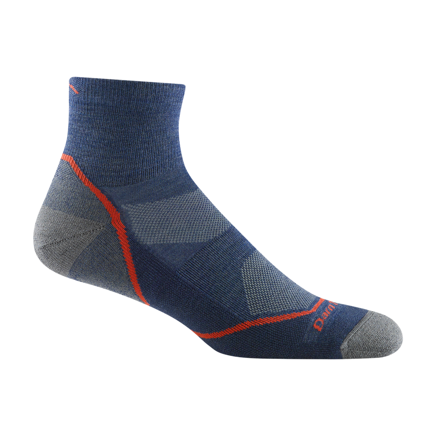Darn Tough Men's Light Hiker Quarter Lightweight Hiking Sock