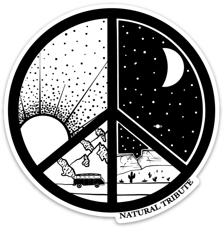 PEACEful Drive Sticker