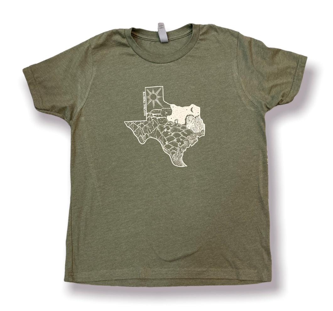 Texas / Military Green / Youth