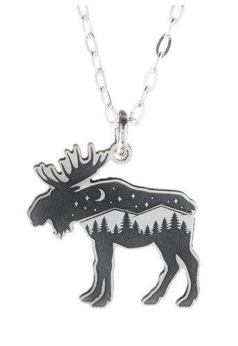 The Bearded Jeweler - Moose Mountains Necklace
